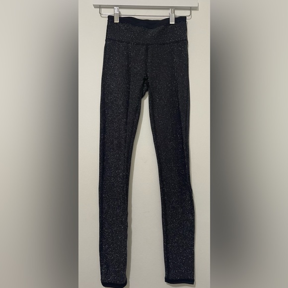 Aerie chill play move shiny black leggings - Picture 1 of 5